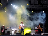 Edvīns Bauers ar grupu country mūzikas festivālā Bauskā 2012. gadā